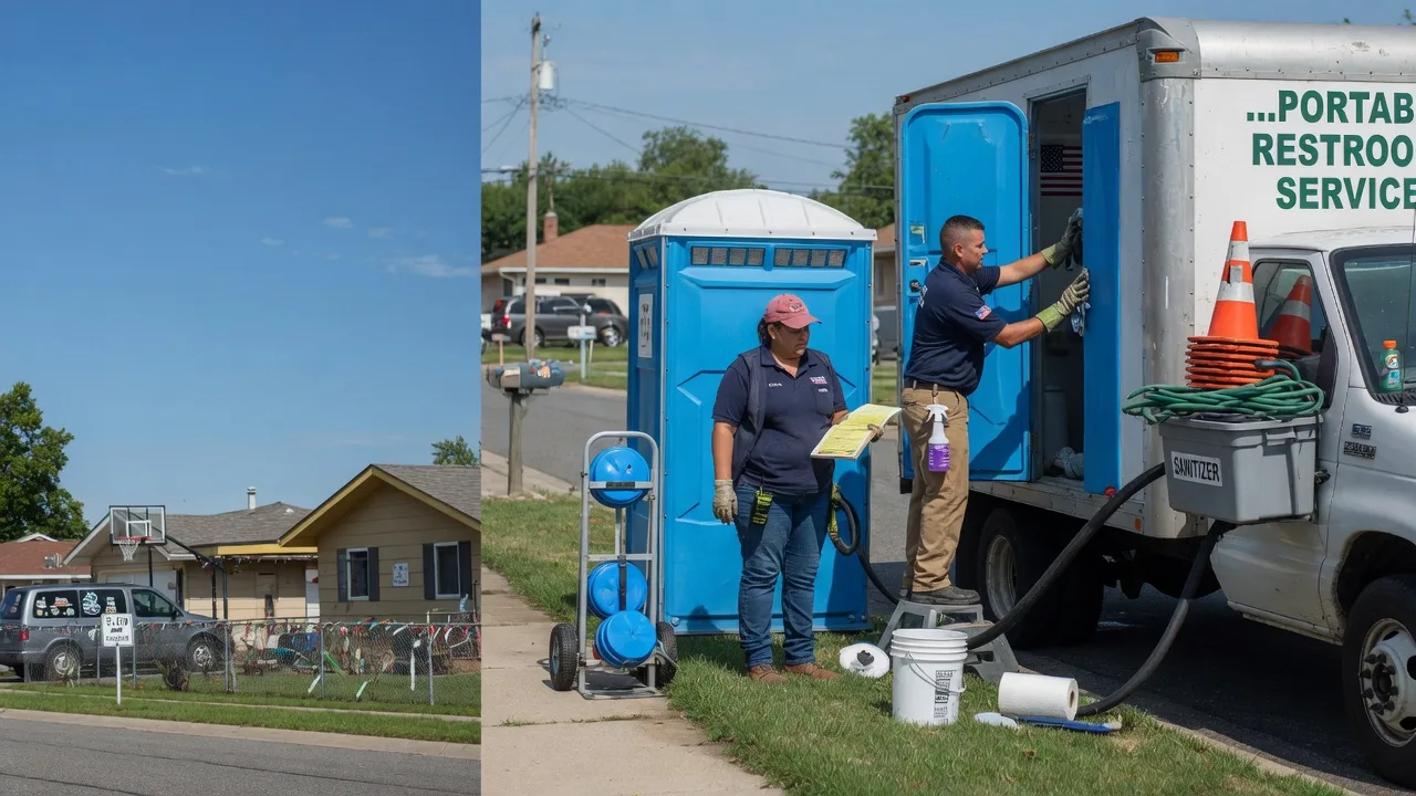 Portable Toilet Rental in Franklin Furnace, OH near me